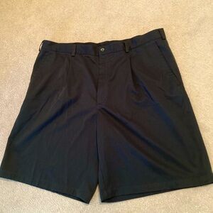 Nike men’s golf shorts, size 42, color is dark blue, “FITDRY”